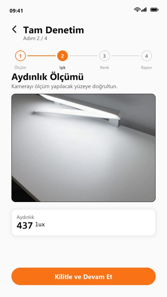 Lux ölçümü